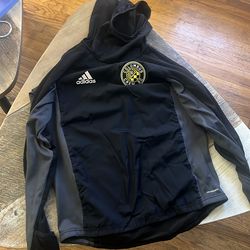 Adidas Columbus crew fleece/hoodie sweater