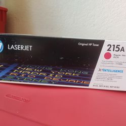 New And Original Laserjet HP 215A Magenta Toner Cartridge