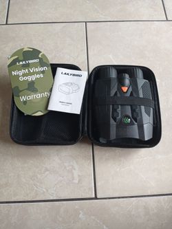 Lailybird night vision 4k goggles/binoculars 64 gb card new