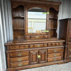 Solid wood bedroom furniture