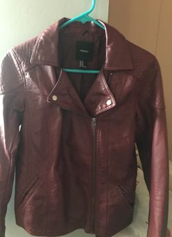 Women’s Burgandy Jacket size Medium