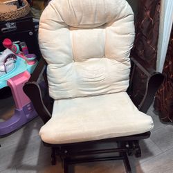 Rocking Chair W Foot Stool