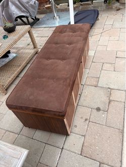 Mid century hope chest