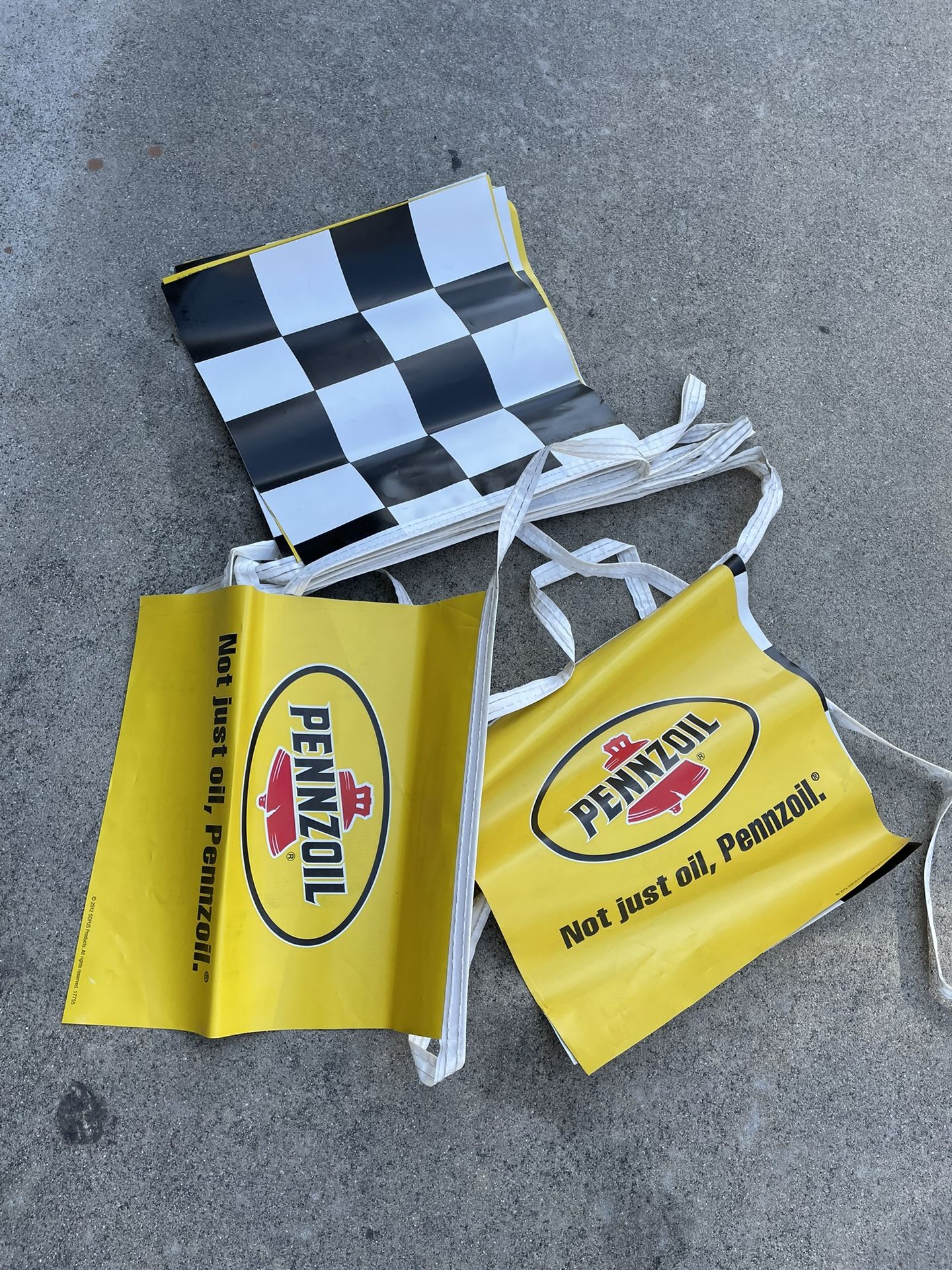 Penzoil Man Cave Banners 