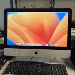 iMac retina 4k 21-inch late 2017 I5 @ 3.0 Ghz 8GB RAM  500GB  SSD macOs Ventura Version  13.7.8