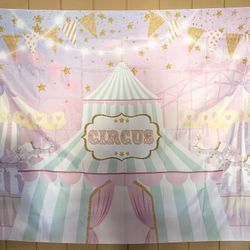 Pink Circus Birthday Decor! 
