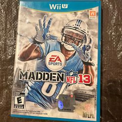 Wii Madden NFL 13