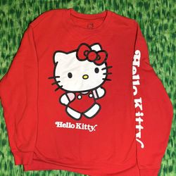 Hello Kitty red sweatshirt