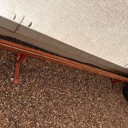 Rail Slide. Skateboard Or Scooter