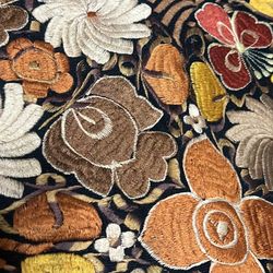 handmade embroidery pillow cover