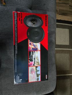 Kicker 6 1/2 coaxial speaker