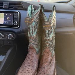 Corral Genuine Ostrich Boots