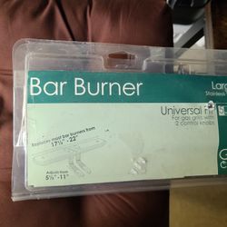 Large Bar Burner For Gas Grill