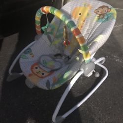 Like New Baby Vibrating Rocker Activities Chair Only $20 Firm