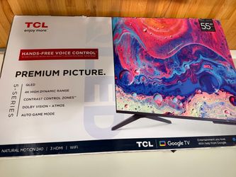 55” tcl google tv
