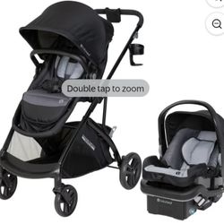 Baby Travel Combo Set Car Seat With Stroller