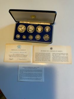 1979 Jamaica￼ proof collection coins