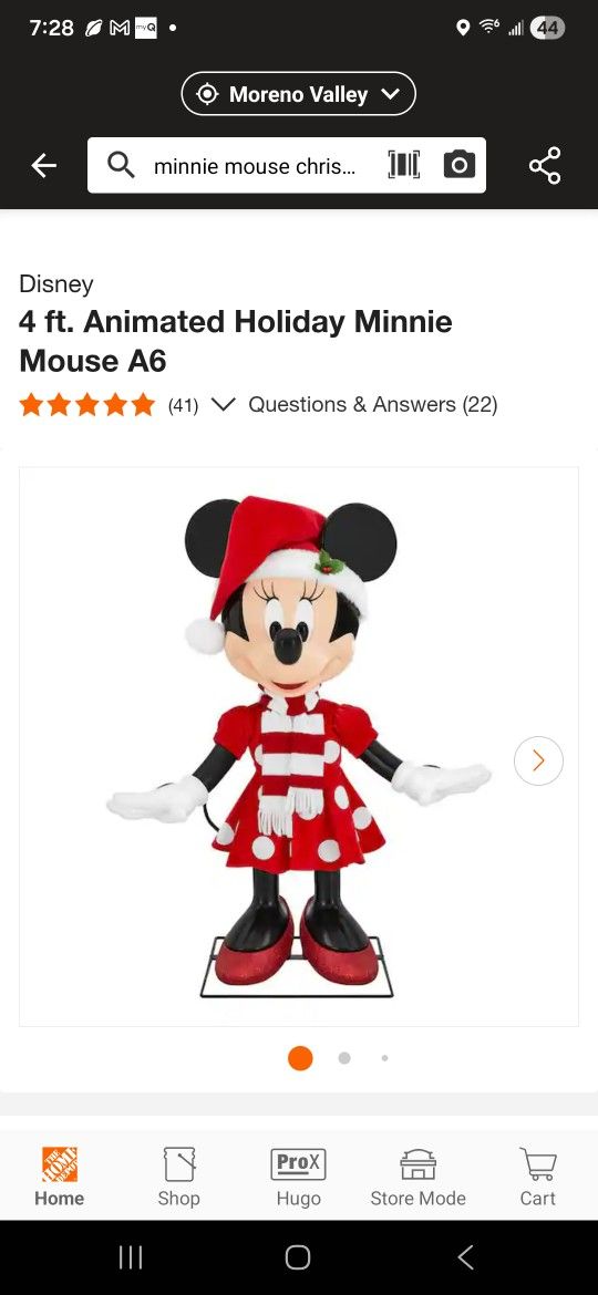 Disney Animatronic Minnie 