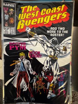 Avengers West Coast Comics (Keys Included)