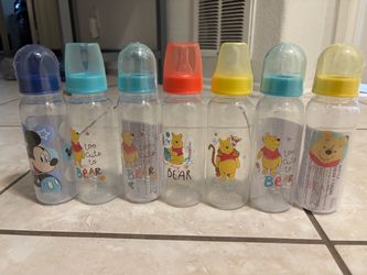 Disney Baby Bottles Set of 6