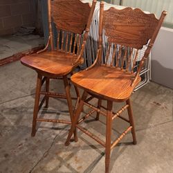 Solid Wood bar Stools