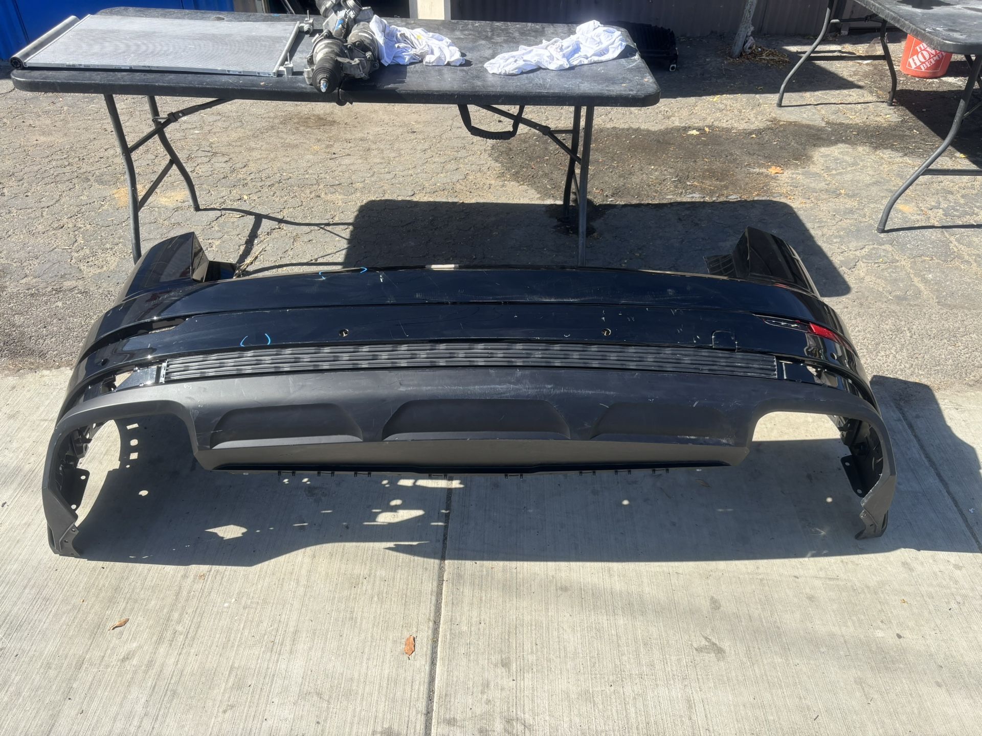 2019-2023 AUDI Q8 S LINE REAR BUMPER COVER PANEL OEM 4M(contact info removed)B