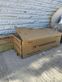 24 Inch Hanger Bars For Wardrobe Moving Boxes Packing & Moving