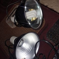 Reptile Lamps With Bulbs Pets Aquarium Turtles 