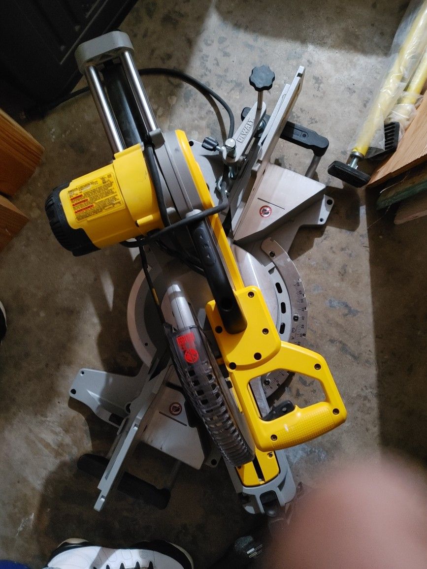 15 Amp Corded 12 in. Double Bevel Sliding Compound Miter Saw with XPS technology, Blade Wrench and M