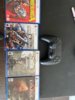 ps5 controller and games