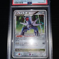 Pokémon Japanese Dialga LV.X PSA 10