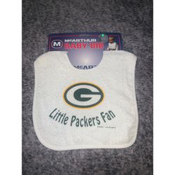 Green Bay Packers Little Packers Fan Baby Bib