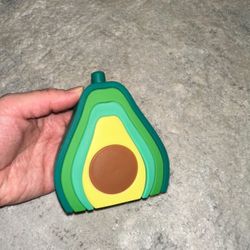 Silicone Avocado Stacker Toy