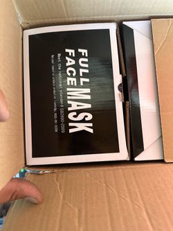 Full face mask respirator