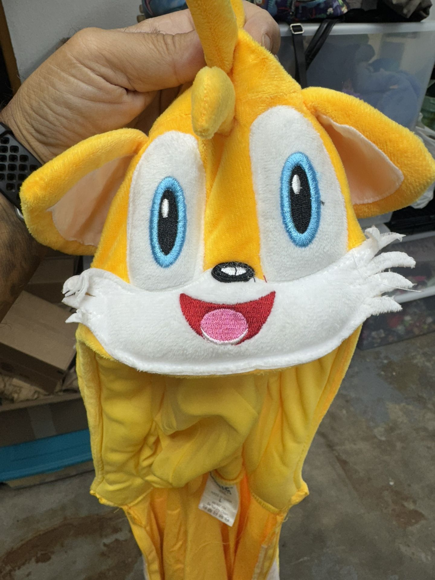 Kids Tails Jumpsuit Costume - Sonic The Hedgehog