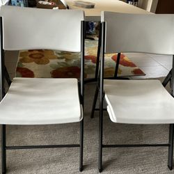 Lifetime Folding Chairs 2 Pack