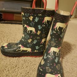 Kids Rubber Boots, Size 9
