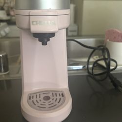 Pink Coffee Maker