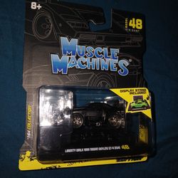 Muscle Machines 1/64 Black Edicion