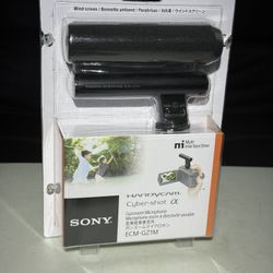 Sony ECM-GZ1M Gun Zoom Microphone with Wind screen 