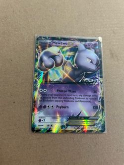 Mewtwo Pokemon card