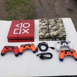 Any color available $220! PS4 Playstation 4 500GB, jailbreak Hackable 9.0 Software. Ready to installed goldenhen 9.0 & play any Game free. $240! 2 con