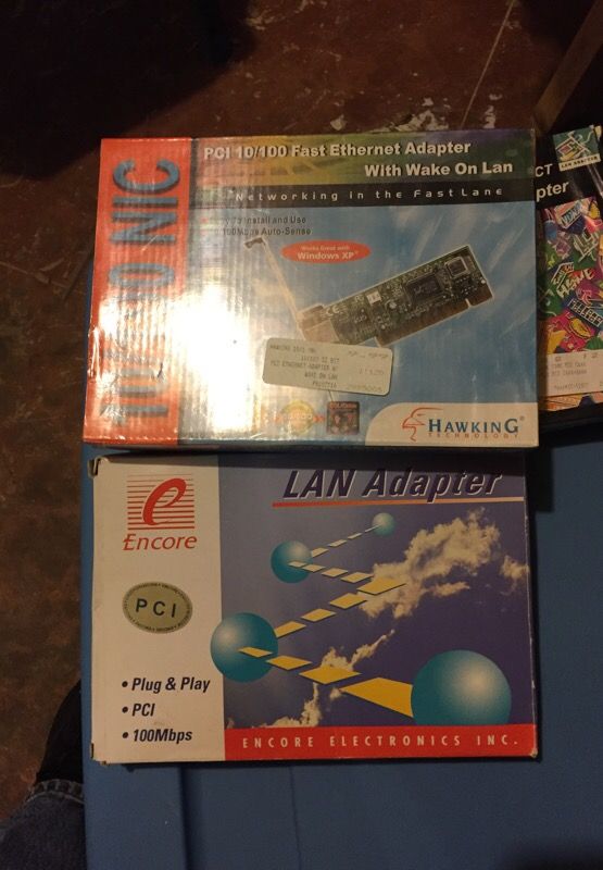 Nib PCI NIC, 2 opened box $5!!