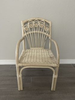 Kids Rattan Chair