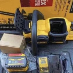 DEWALT 6OV MAX 16in. Brushless Cordless Battery Powered Chainsaw Kit with (1) FLEXVOLT 6Ah Battery