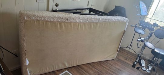 Bed frame and mattress
