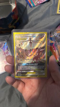 Espeon & deoxys GX tag team