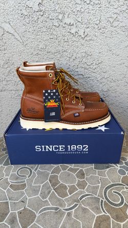 WORK BOOTS THOROGOOD SOFT TOE SIZE 9.5 MENS