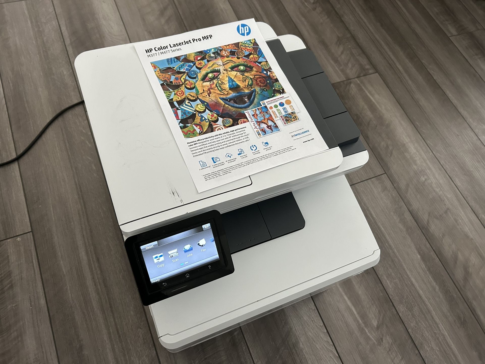 HP Color LaserJet Pro MFP M477fnw - Full Toner + Unopened Set!