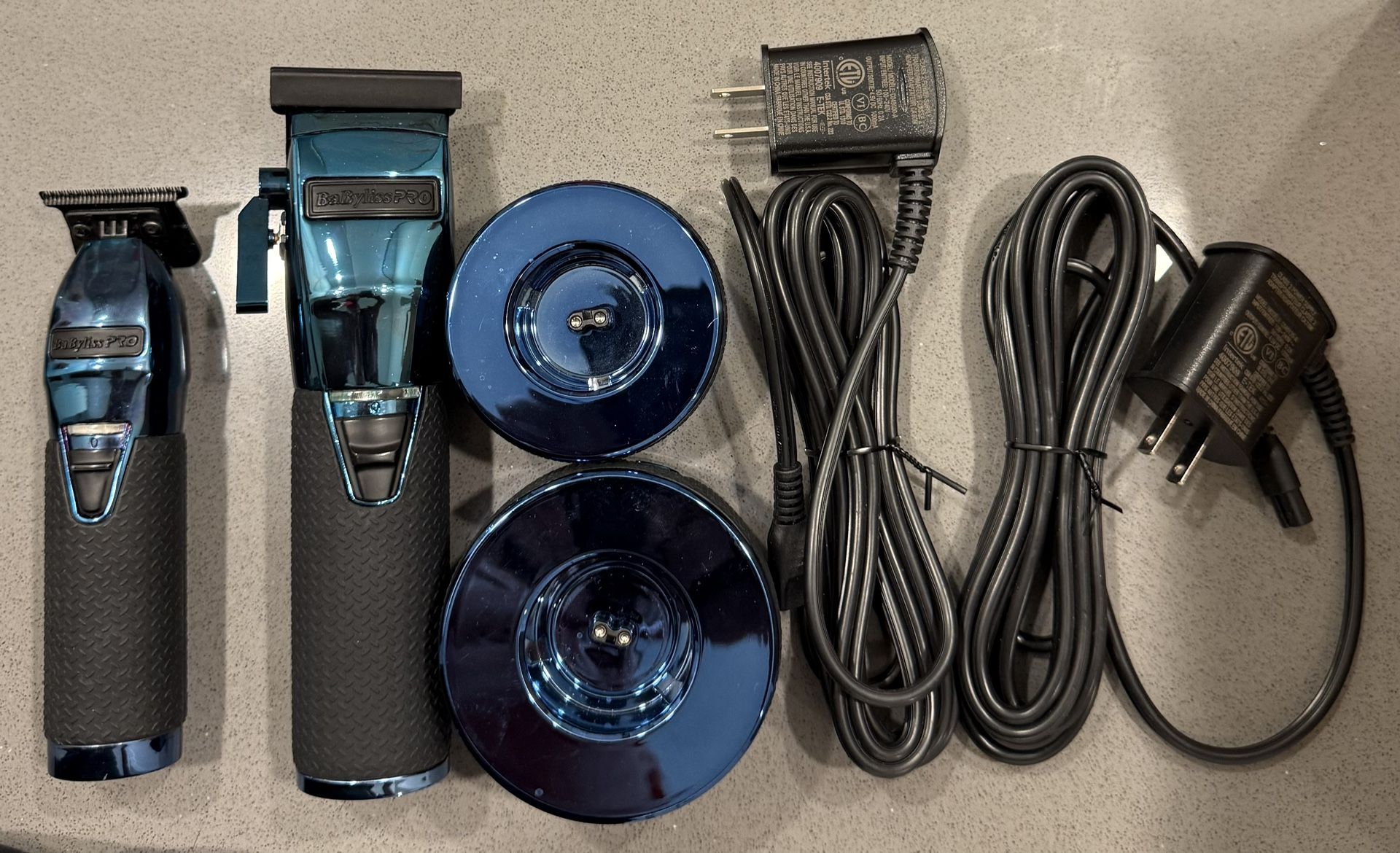 BABYLISS PRO LIMITEDFX BOOST COLLECTION (CLIPPER-TRIMMER) - BLUE CHROME